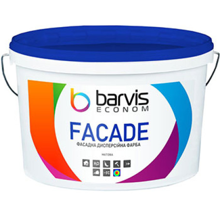 Фарба фасадна Barvis Econom Facade база b1(біла)