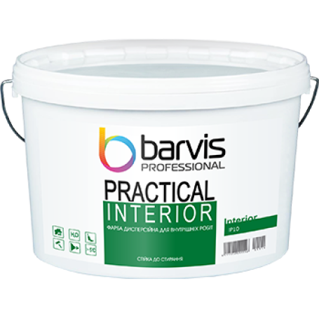Фарба інтер'єрна Barvis Interior Practical база b1(біла)