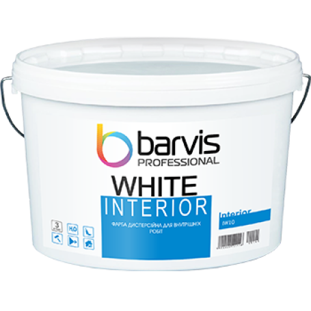 Фарба інтер'єрна Barvis Inrerior White база b1(біла)