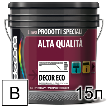 Інтер'єрна фарба Colori Decora Decor Eco база B (біла)