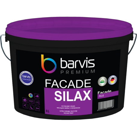 Фарба фасадна Barvis Facade Silax b1(біла)