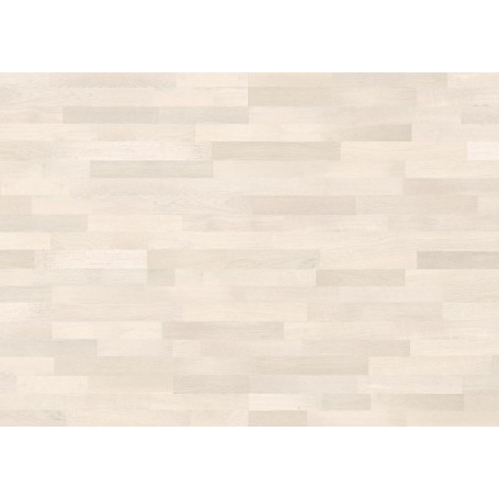 Паркетна дошка GRABO JIVE 3 stripe OAK WHITE MATT LACQUERED