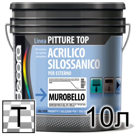 Фасадна фарба Colori Decora Murobello база T (прозора)