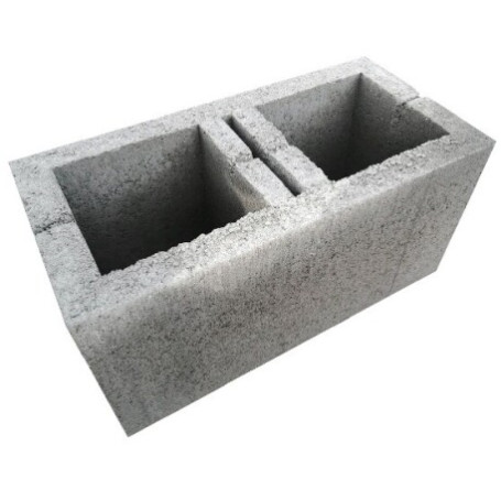 Блок бетонний стіновий "під розпил", сірий