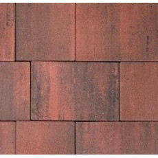 Тротуарна плитка Модерн Благобуд комплект із 5-ти каменів, колір коричневий